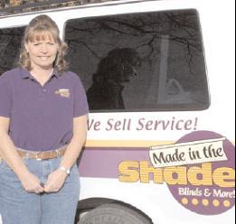 Hi, I'm Farah Naylor and I want you to be extremely happy with all aspects of your window treatments from your free in-home consultation to professional installation! Call for your in-home consultation today! 620.392.5969 or 888.392.5969